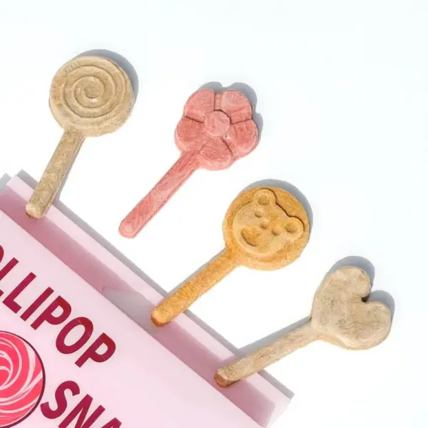 Freeze Dried Lollipops Pet Treats 8 pc