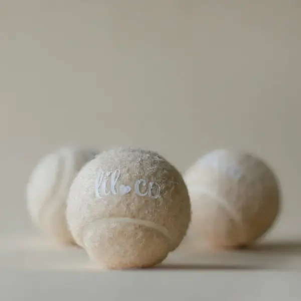 Lilco Natural Rubber Tennis Ball – Durable Dog Toy for Fetch