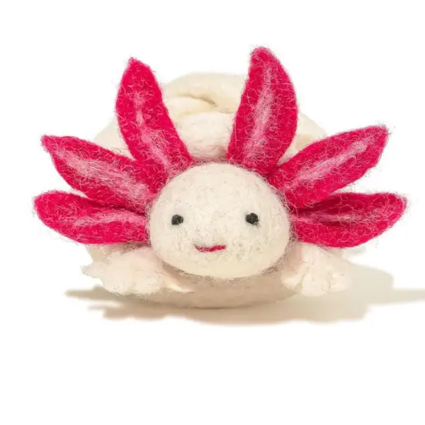 Axolotl cat toy wool with a 5-foot-long tether