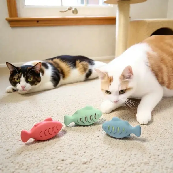 Cat Treat Dispenser | Fish Shape