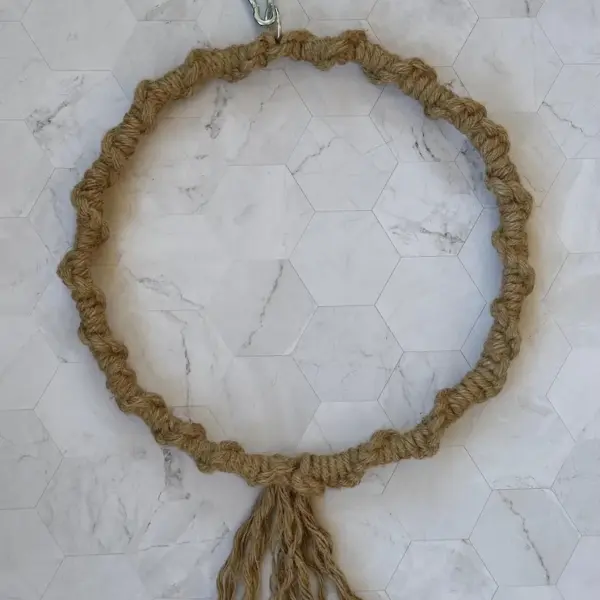 Large Parrot Swing | Durable Bird Rope Ring Play Perch